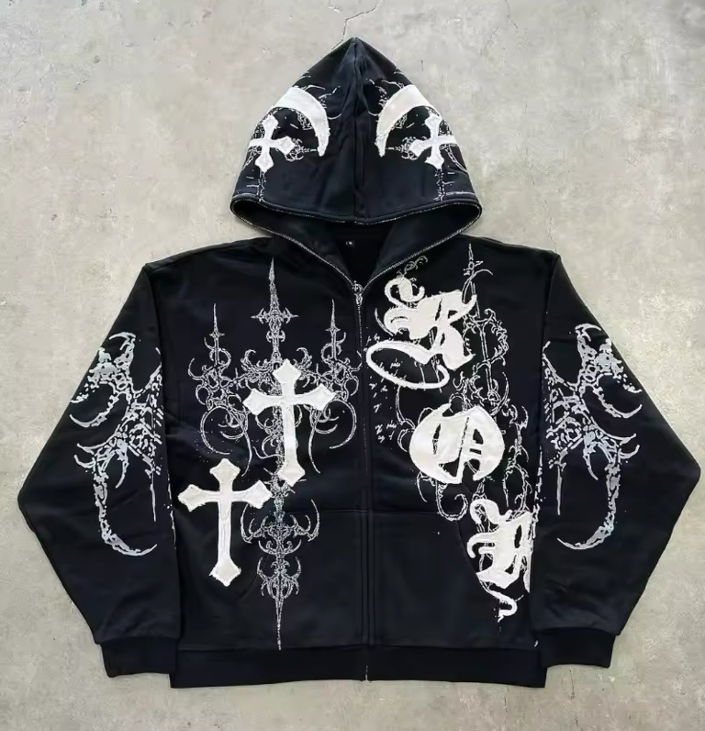 GARDE CROSS PATCH ZIP UP