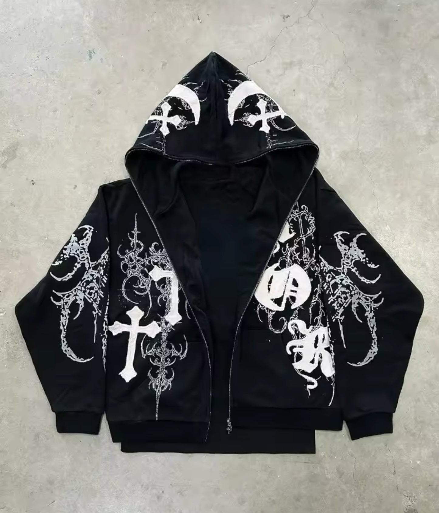 GARDE CROSS PATCH ZIP UP