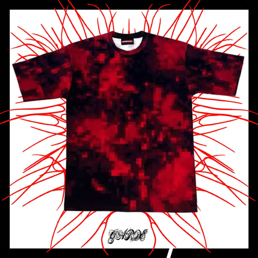 GARDE LOW QUALITY BLOOD SPLATTER TEE (BLACK)